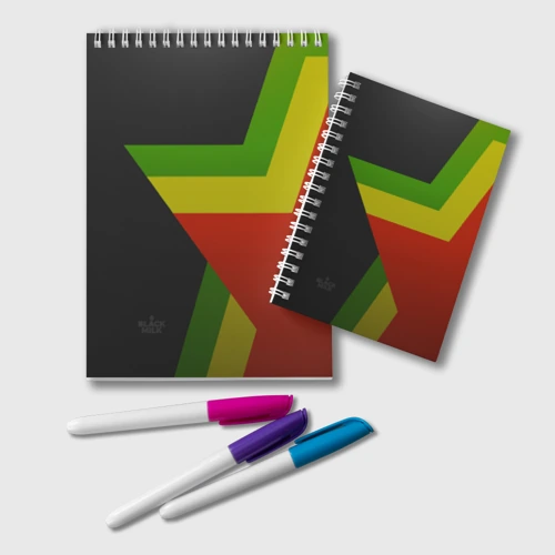 Блокнот Black Milk Rasta Star