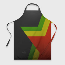 Фартук 3D Black Milk Rasta Star