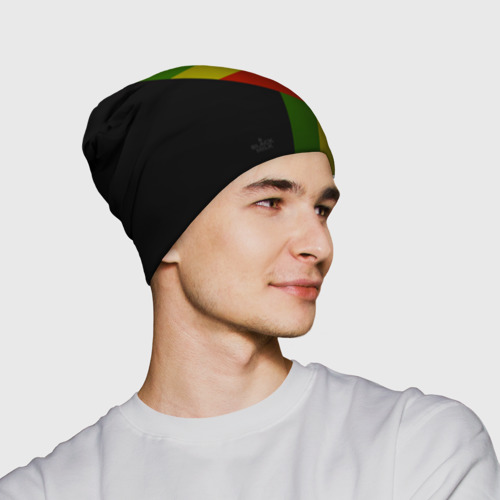 Шапка 3D Black Milk Rasta Star - фото 2