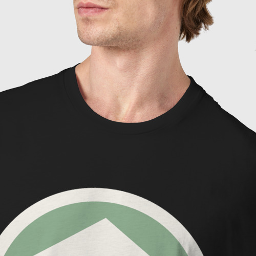 Мужская футболка хлопок Рфба, цвет черный - фото 6