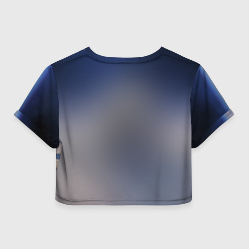 Женская футболка Crop-top 3D Destiny Express, цвет 3D печать - фото 2