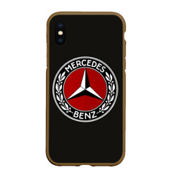 Чехол для iPhone XS Max матовый Mercedes-Benz