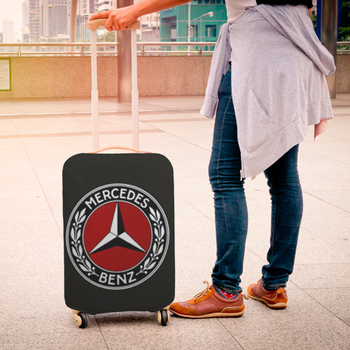 Чехол для чемодана 3D Mercedes-Benz - фото 4