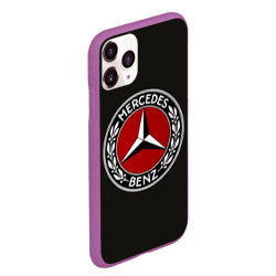 Чехол для iPhone 11 Pro Max матовый Mercedes-Benz - фото 2