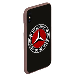 Чехол для iPhone XS Max матовый Mercedes-Benz - фото 2