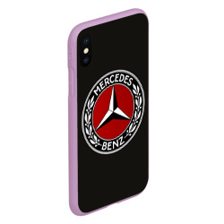 Чехол для iPhone XS Max матовый Mercedes-Benz - фото 2