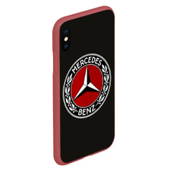 Чехол для iPhone XS Max матовый Mercedes-Benz - фото 2