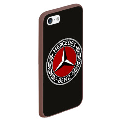 Чехол для iPhone 5/5S матовый Mercedes-Benz - фото 2