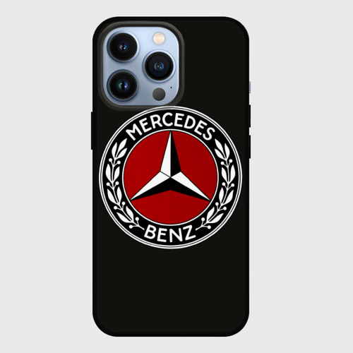 Чехол для iPhone 13 Pro с принтом Mercedes-Benz, вид спереди #2