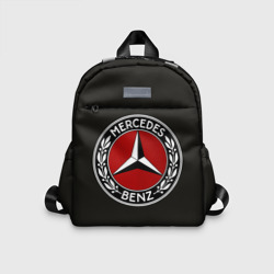 Детский рюкзак 3D Mercedes Benz - emblem
