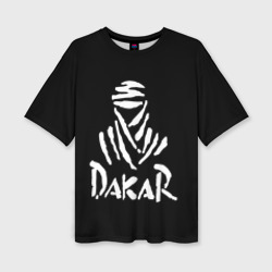 Женская футболка oversize 3D Dakar