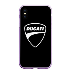 Чехол для iPhone XS Max матовый Ducati