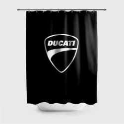 Штора 3D для ванной Ducati