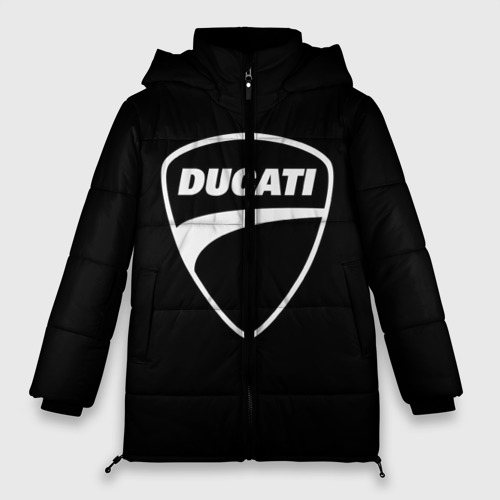 Женская зимняя куртка Oversize Ducati, цвет черный