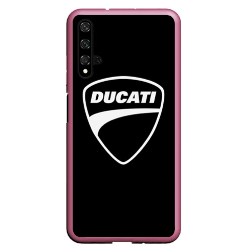 Чехол для Honor 20 Ducati, цвет малиновый