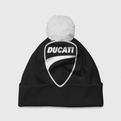 Шапка 3D c помпоном Ducati