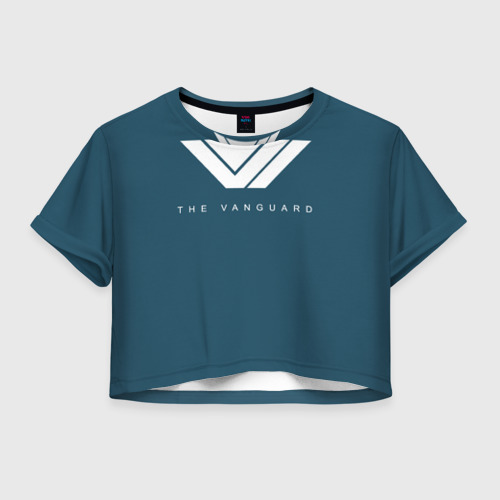 Женская футболка Crop-top 3D Vanguard