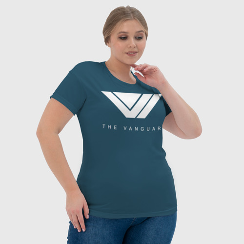 Женская футболка 3D Vanguard, цвет 3D печать - фото 6