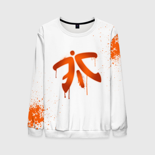 Мужской Свитшот cs:go - Fnatic (White collection) (3D)