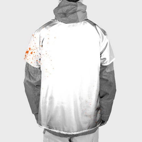 Накидка на куртку 3D cs:go - Fnatic (White collection), цвет 3D печать - фото 2