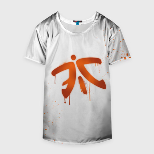 Накидка на куртку 3D cs:go - Fnatic (White collection), цвет 3D печать - фото 4