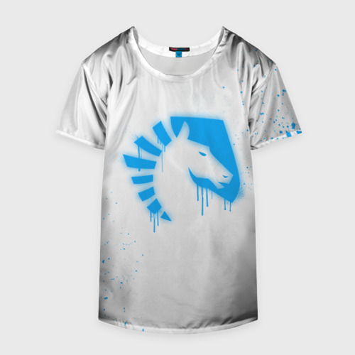 Накидка на куртку 3D cs:go - Liquid team (White collection), цвет 3D печать - фото 4