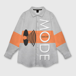 Мужская рубашка oversize 3D Depeche mode