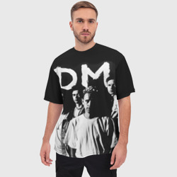 Мужская футболка oversize 3D Depeche mode - фото 2