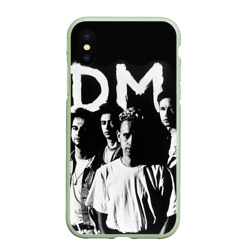 Чехол для iPhone XS Max матовый Depeche mode