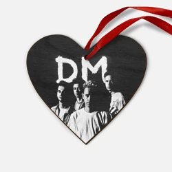 Деревянная игрушка Сердце Depeche mode