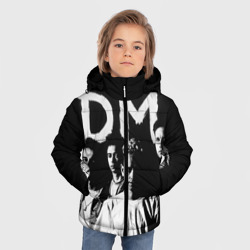Зимняя куртка для мальчиков 3D Depeche mode - фото 2