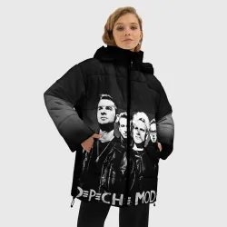 Женская зимняя куртка Oversize Depeche mode - фото 2
