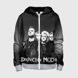 Детская толстовка 3D на молнии Depeche mode