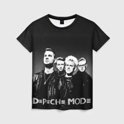 Женская футболка 3D Depeche mode