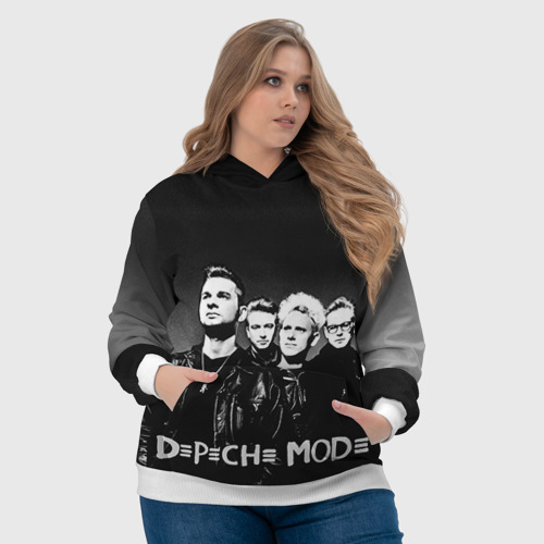 Женская толстовка 3D Depeche mode, цвет 3D печать - фото 6