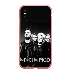 Чехол для iPhone XS Max матовый Depeche mode