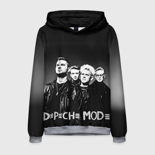 Мужская толстовка 3D Depeche mode, цвет меланж