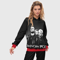 Женский костюм с толстовкой 3D Depeche mode - фото 2