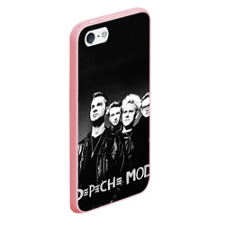 Чехол для iPhone 5/5S матовый Depeche mode - фото 2