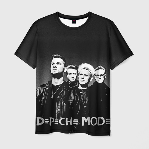 Мужская футболка 3D Depeche mode, цвет 3D печать