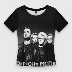 Женская футболка 3D Slim Depeche mode