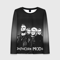 Женский лонгслив 3D Depeche mode