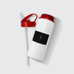 Бутылка для воды с трубочкой Depeche mode - фото 2