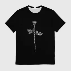Мужская футболка 3D Depeche mode