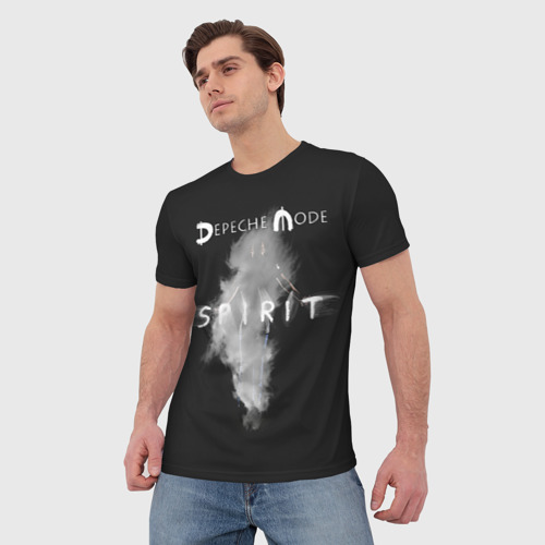 Мужская футболка 3D Depeche mode, цвет 3D печать - фото 3