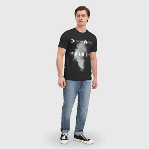 Мужская футболка 3D Depeche mode, цвет 3D печать - фото 5