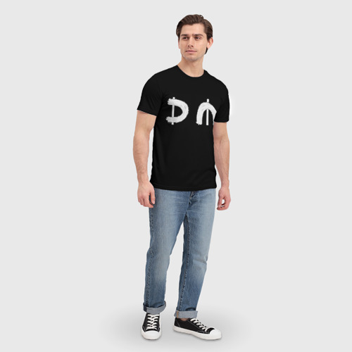 Мужская футболка 3D Depeche mode - фото 5
