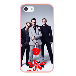 Чехол для iPhone 5/5S матовый Depeche mode