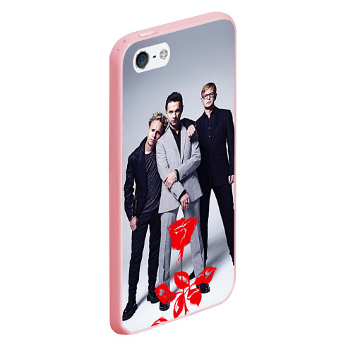 Чехол для iPhone 5/5S матовый Depeche mode - фото 3