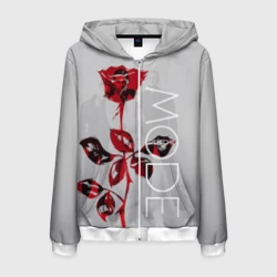 Мужская толстовка 3D на молнии Depeche mode